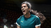 BWF Japan Open 2026: Vintage PV Sindhu Stuns Akane Yamaguchi In Straight Games To Win Maiden Tokyo Title X/ChennaiIPL : PV Sindu celebrates after winning a point against Japan's Akane Yamaguchi during the BWF Japan Open 2026 final in Tokyo