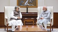 Sudip Bandyopadhyay with PM Narendra Modi 