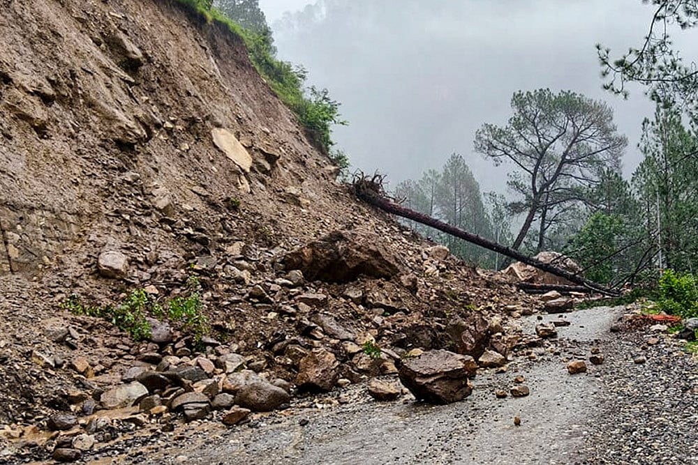 Landslide in Uttarkashi