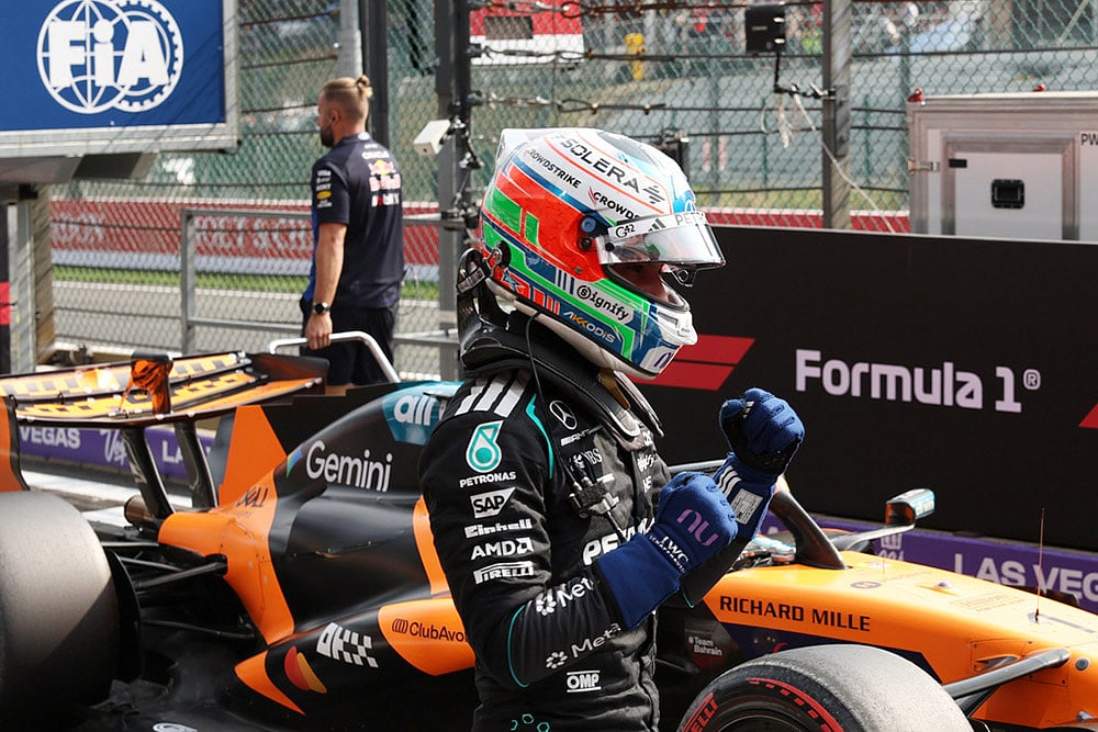 Mercedes driver Andrea Kimi Antonelli