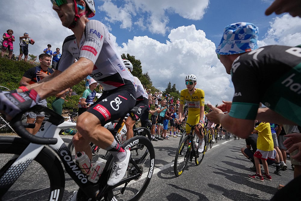 Tadej Pogacar Tour de France cycling race 2026