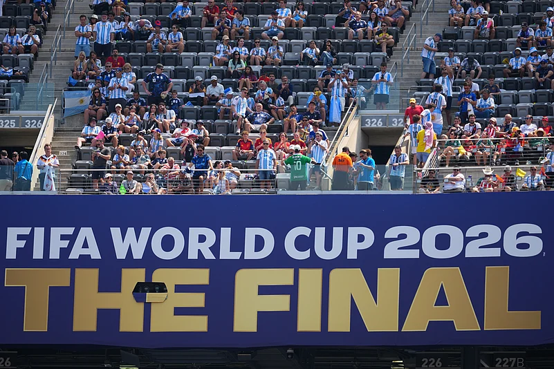 spain vs argentina fifa world cup 2026 final Fans AP photo