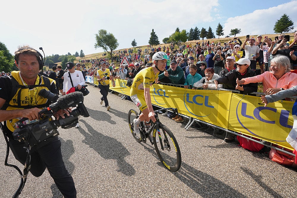 Tour de France Cycling Race Tadej Pogacar