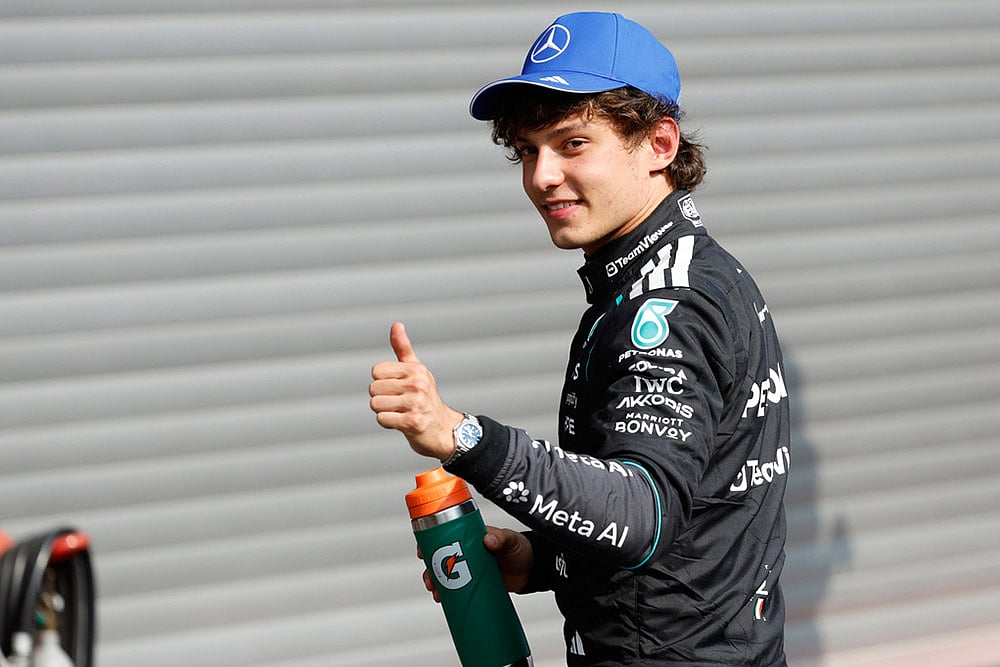 Mercedes driver Andrea Kimi Antonelli