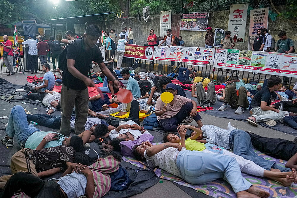 CJP protest in Delhi
