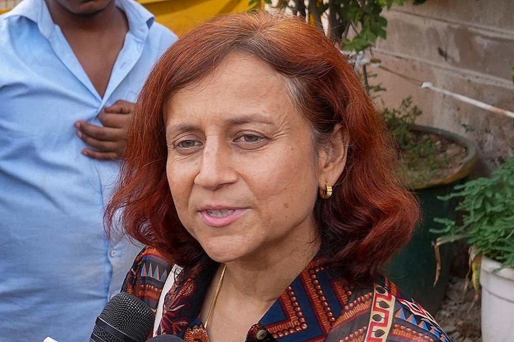 Gitanjali J Angmo, wife of activist Sonam Wangchuk