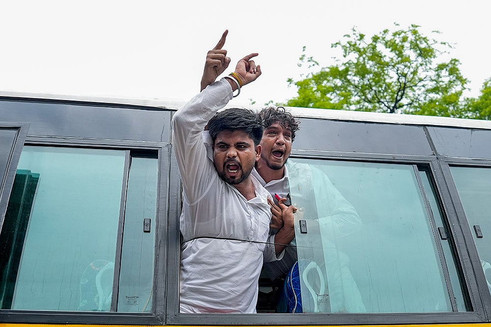 CJP protest in Delhi
