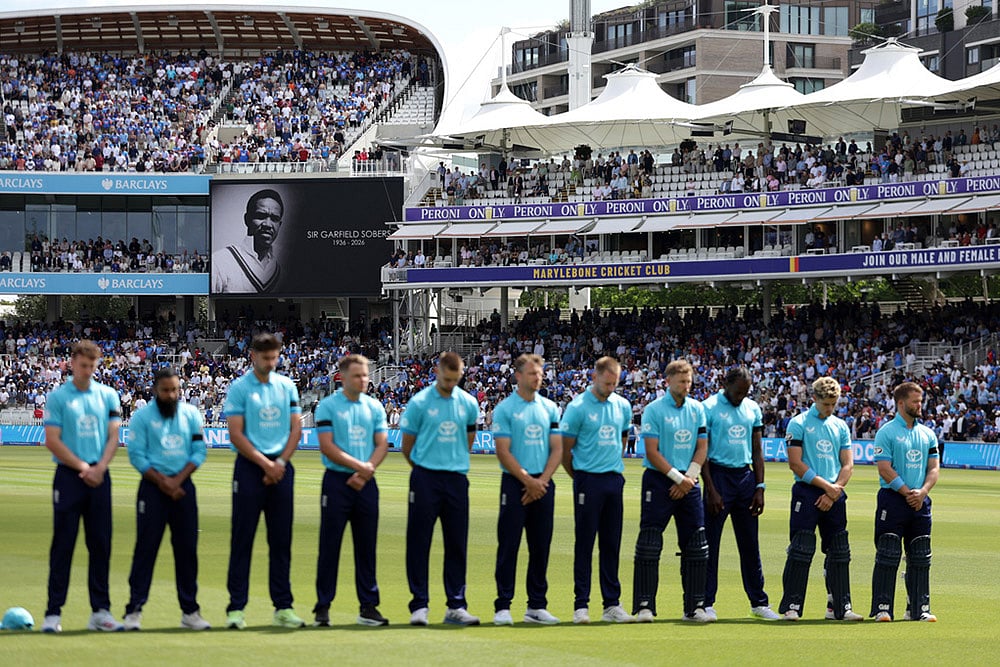 ENG vs IND tribute to late cricketer Garfield Sobers