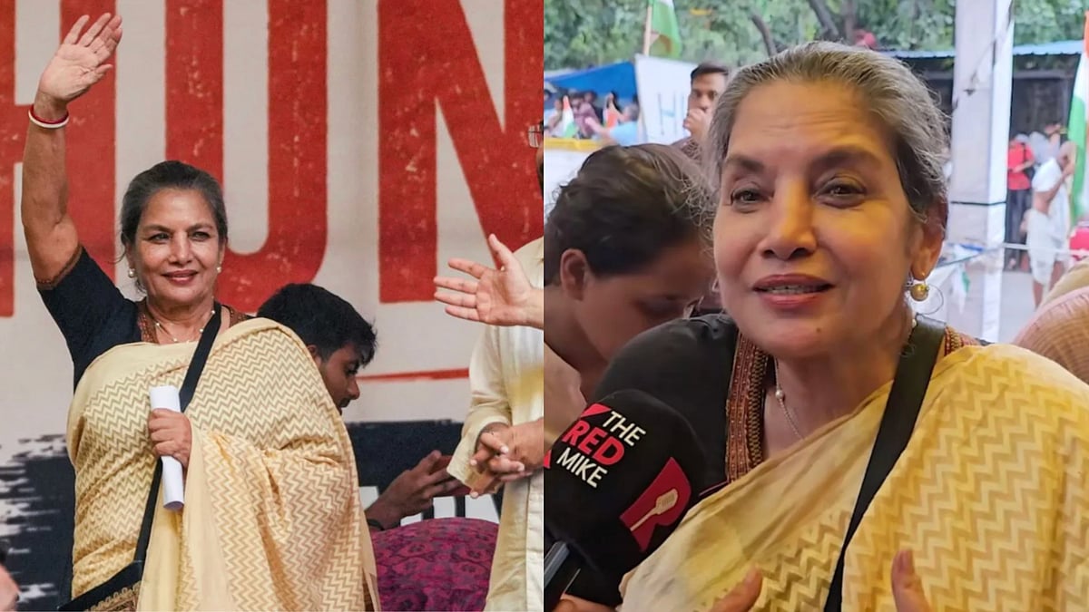 Shabana Azmi Joins CJP Protest - Instagram