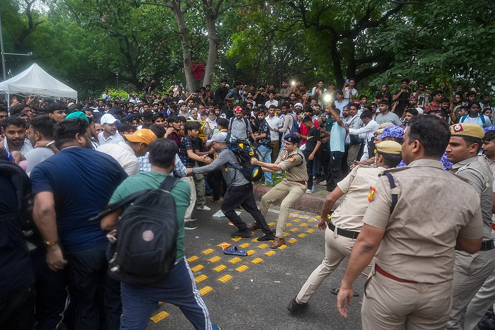 CJP protest in Delhi