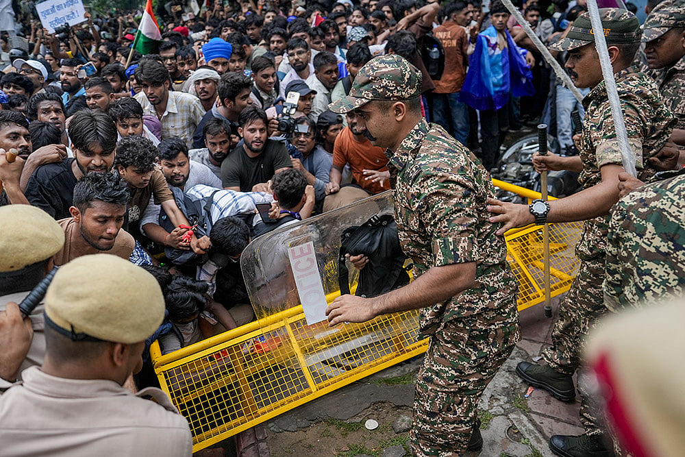 CJP protest in Delhi 