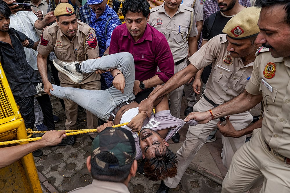 CJP protest in Delhi