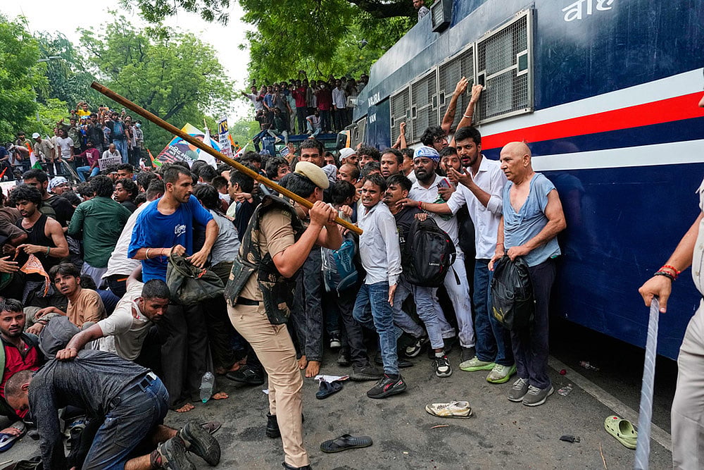 CJP protest in Delhi