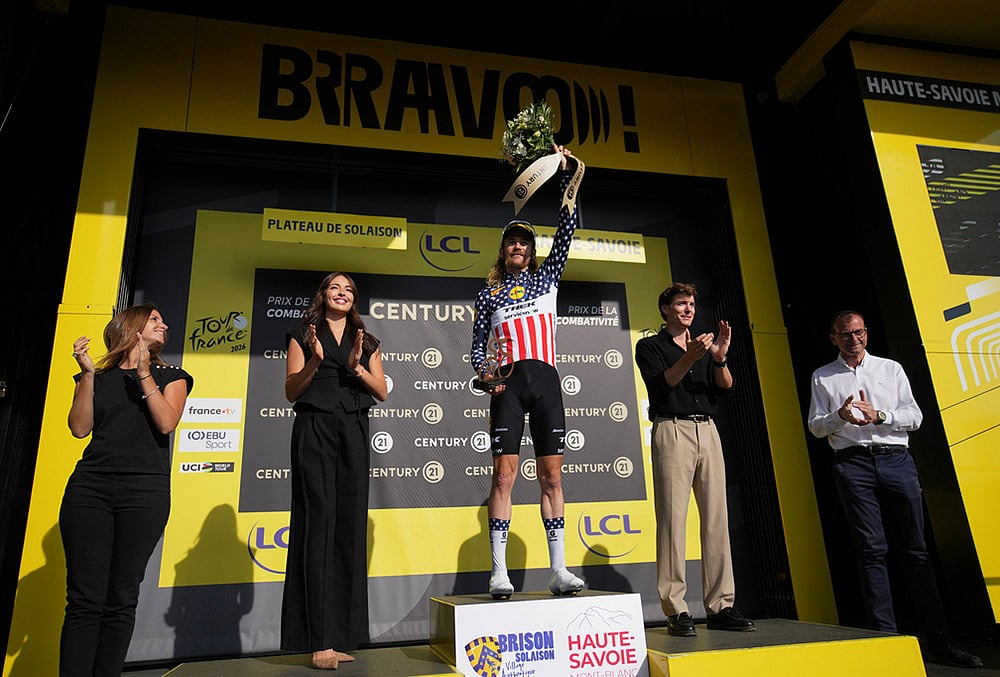 Tour de France cycling race Fifteenth stage highlights-Quinn Simmons