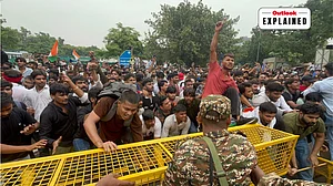 Tribhuvan Tiwari : CJP Protesters