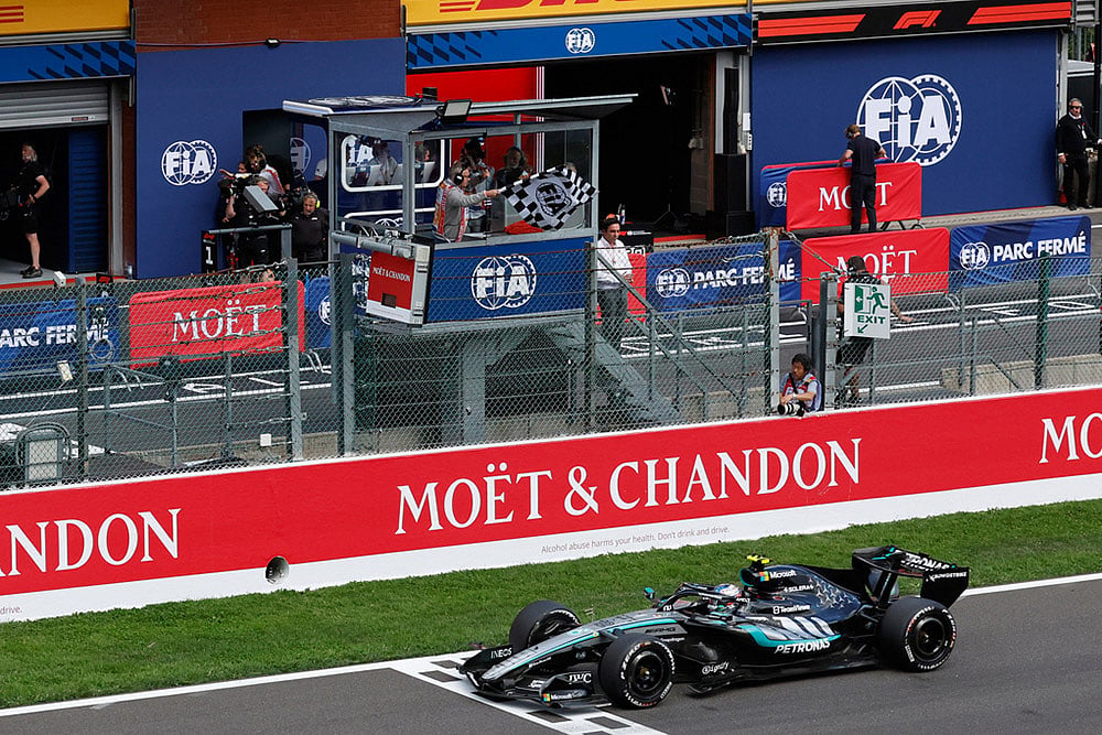 Belgian Formula One Grand Prix Kimi Antonelli