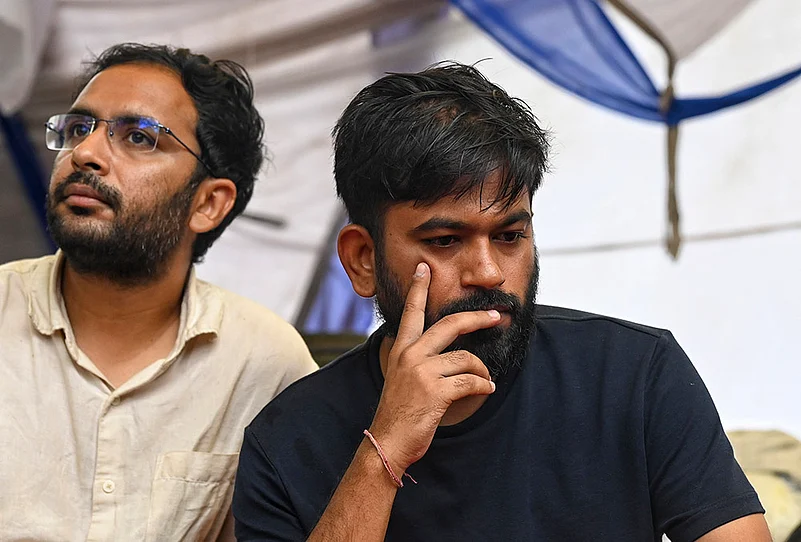 Cockroach Janata Party protest in New Delhi