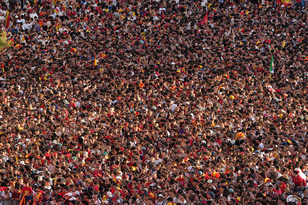 Spain’s World Cup winning soccer team returned home