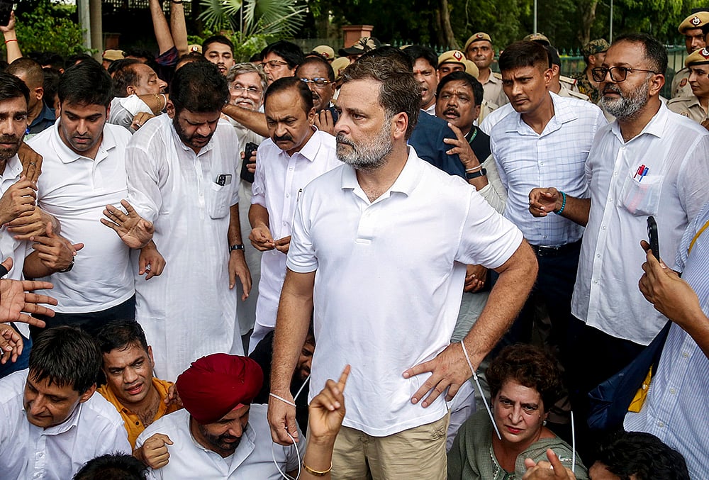 CJP protest Delhi police action