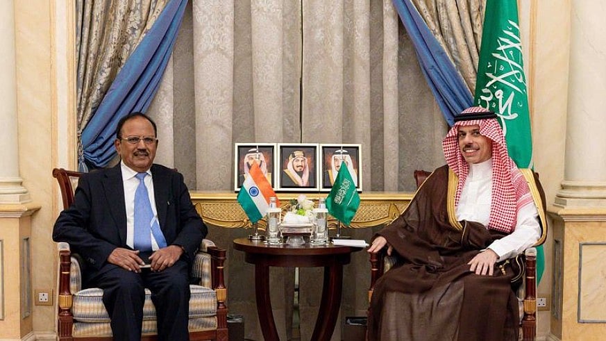 NSA Doval Meets Saudi FM; Discusses Energy Security and Regional Situation - null
