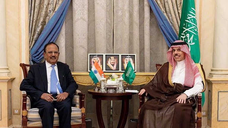 NSA Doval Meets Saudi FM; Discusses Energy Security and Regional Situation - null