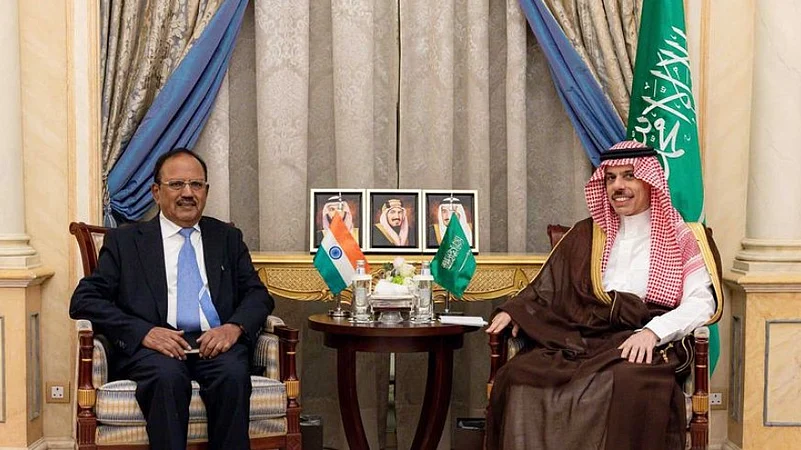 NSA Doval Meets Saudi FM; Discusses Energy Security and Regional Situation