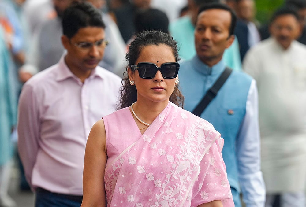 BJP MP Kangana Ranaut Monsoon Session of Parliament