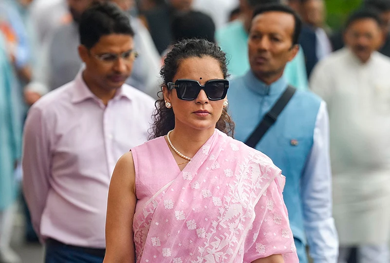 BJP MP Kangana Ranaut Monsoon Session of Parliament