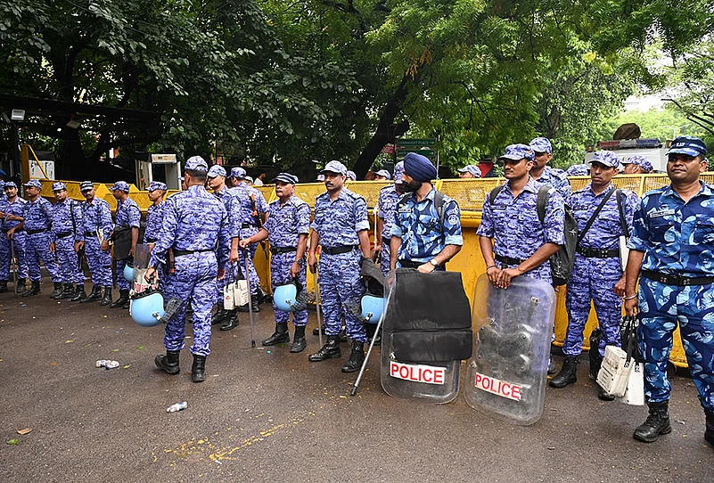 Delhi Police Jantar Mantar