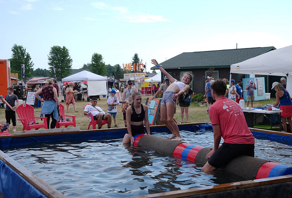 Flying axes and rolling logs at the Lumberjack World Championships photo highlights-