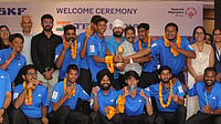 SKF India : Special Olympics Bharat Team posing for a picture with their Bronze medals