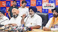 Jaswant Singh Khalra's Disappearance Returns To Haunt Akali Dal Three Decades Later File Pgoto : Shiromani Akali Dal Chief Sukhbir Singh Badal