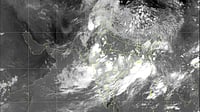 IMD : IMD releases satellite image of thick band of cloud slicing through Bay of Bengal to Arabian Sea
