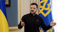 AP : Ukrainian President Volodymyr Zelenskyy