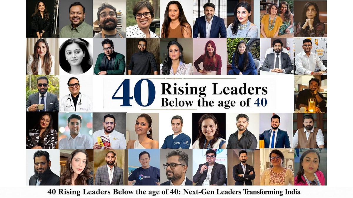40 Rising Leaders Below 40: Next-Gen Leaders Transforming India - null