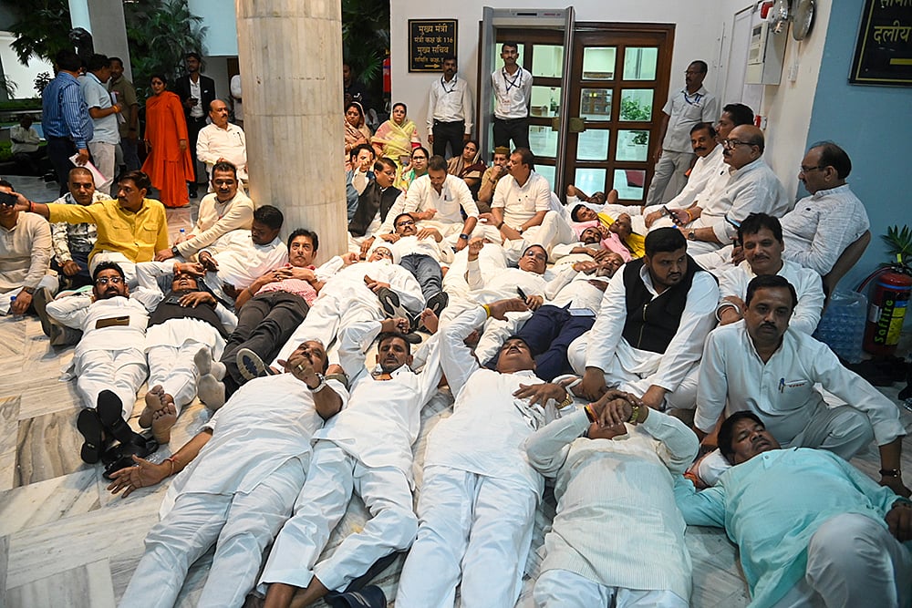 Protest in Bhopal
