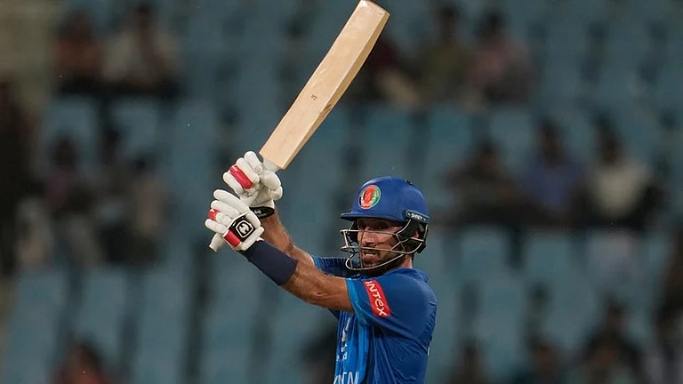 Rahmat Shah has been appointed as Afghanistan's new skipper after Hashmatullah Shahidi steps down - | Photo: AP/Manish Swarup