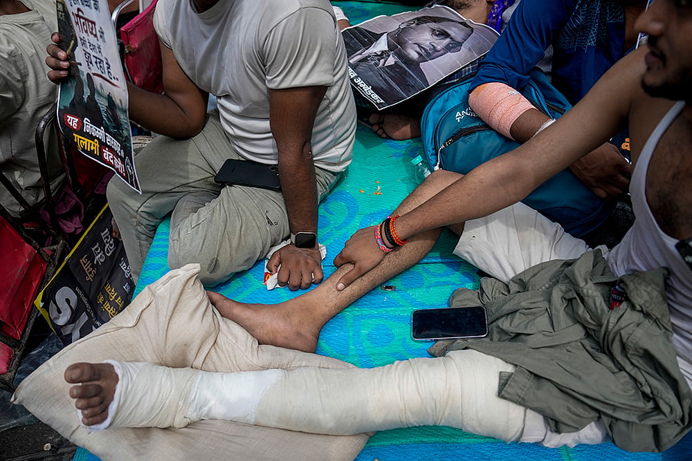 NEET protest at Jantar Mantar