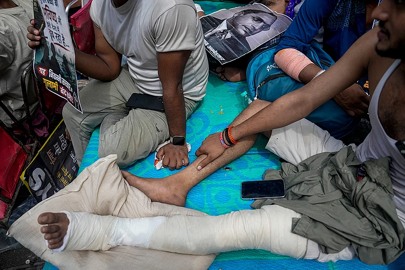 NEET protest at Jantar Mantar