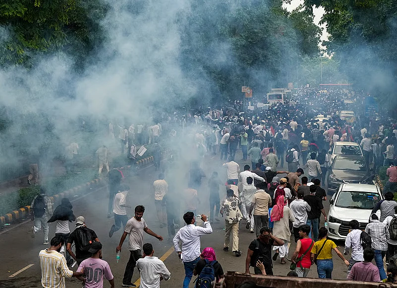 Police Brutality In CJP Protest