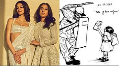 Ananya Panday, Sara Ali Khan Back CJP Student Protest - Instagram