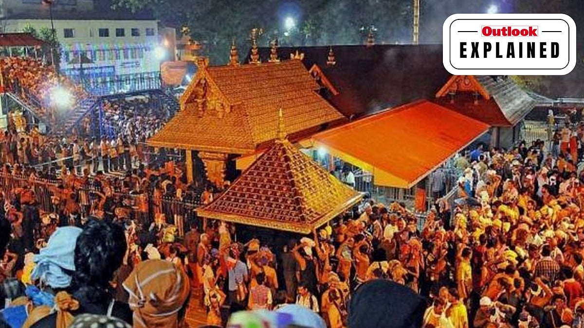 Sabarimala Temple File Photo  - null