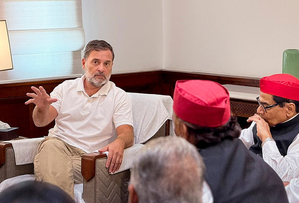 Rahul gandhi at INDIA bloc meet