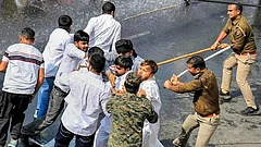 Protesters in Rajasthan's Banswara Lathi-Charged After Argument with Police During Demonstration - null