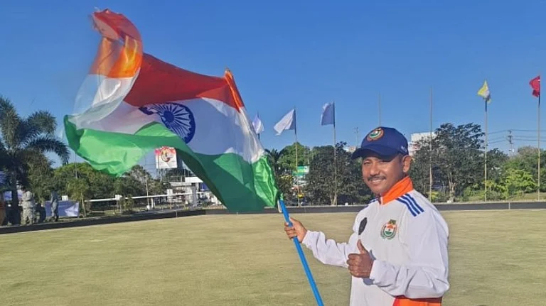 India’s Putul Sonowal took down Canada’s Ryan Bester on his Commonwealth Games debut in Glasgow on Thursday - Insta/Putul Sonowal