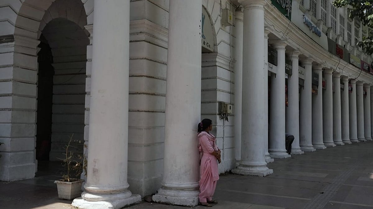 Connaught Place businesses will close by 6.30 pm on Thursday due to ongoing protests. - | Photo: Suresh K Pandey for Outlook India