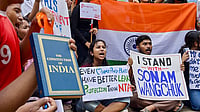 Photo: PTI : From Gen Z to Boomers; Jantar Mantar Protest Draws Support Across Generations