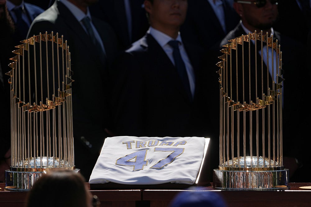 Los Angeles Dodgers Donald Trump