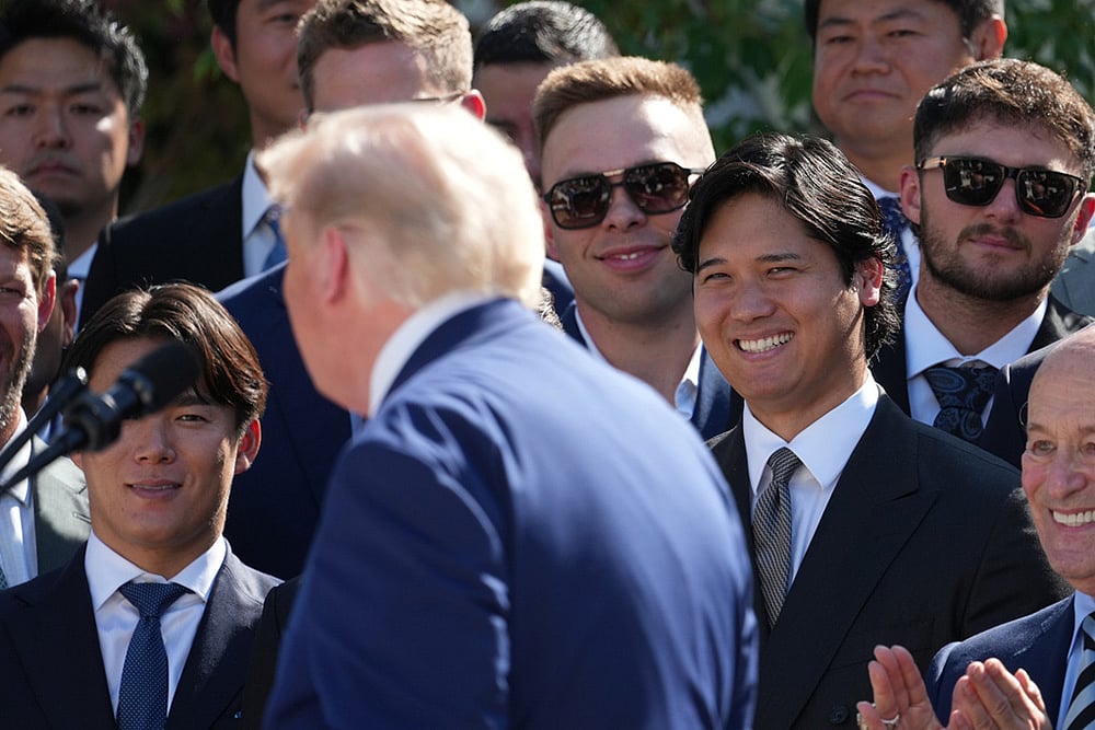 Los Angeles Dodgers Donald Trump