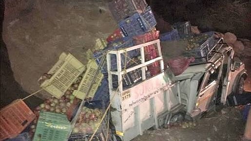 13 Dead, Two Injured as Falling Boulders Crush Moving Vehicle in Himachal's Lahaul-Spiti - null